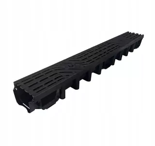 LINEÁRNE ODVODNENIE Plast/liatinový žľab C250 h148